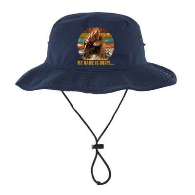 Funny Vintage My Name is Daryl Big Foot Bucket Hat