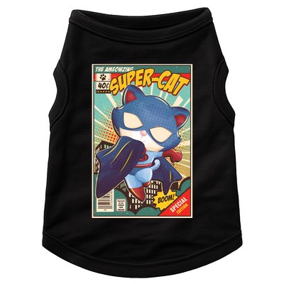 Funny Vintage The Ameowzing Super-Cat Comic Cover Doggie Tank