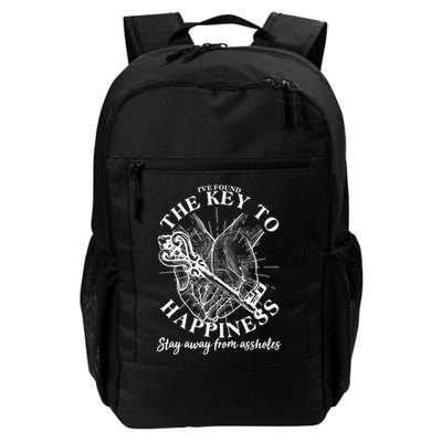 Funny Vintage The Key to Happiness Backpack