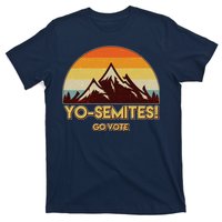 Funny Vintage Yo-Semites Go Vote Anti Trump T-Shirt