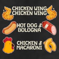 Funny Viral Chicken Wing Song Meme Cool Comfort Performance Bucket Hat