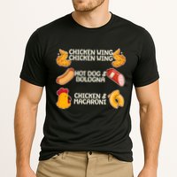 Funny Viral Chicken Wing Song Meme Cooling Performance Crew T-Shirt