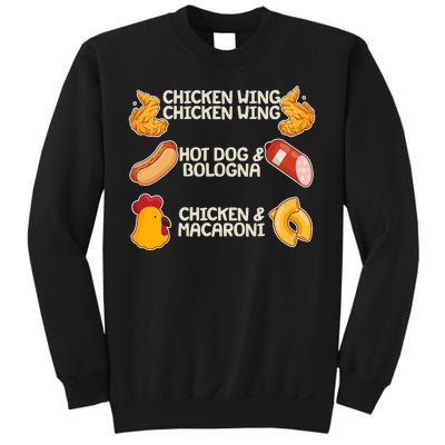 Funny Viral Chicken Wing Song Meme Sweatshirt