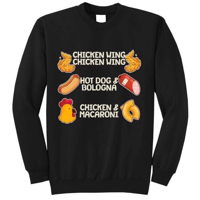 Funny Viral Chicken Wing Song Meme Sweatshirt