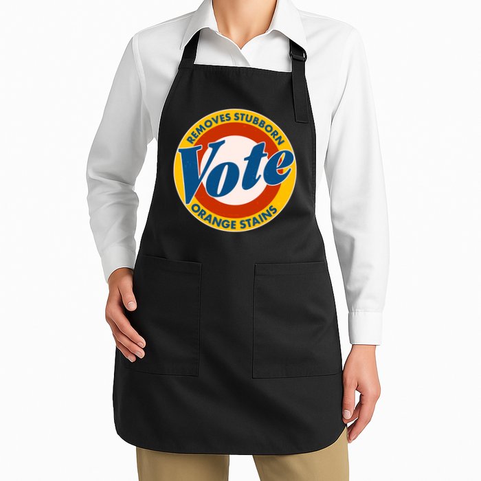 Funny VOTE Removes Stubborn Orange Stains Apron