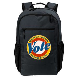 Funny VOTE Removes Stubborn Orange Stains Daily Commute Backpack