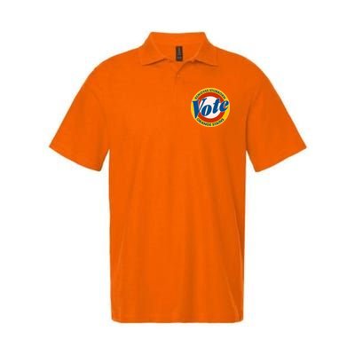 Funny VOTE Removes Stubborn Orange Stains Polo