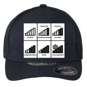 Funny WiFi Flexfit Unipanel Trucker Cap