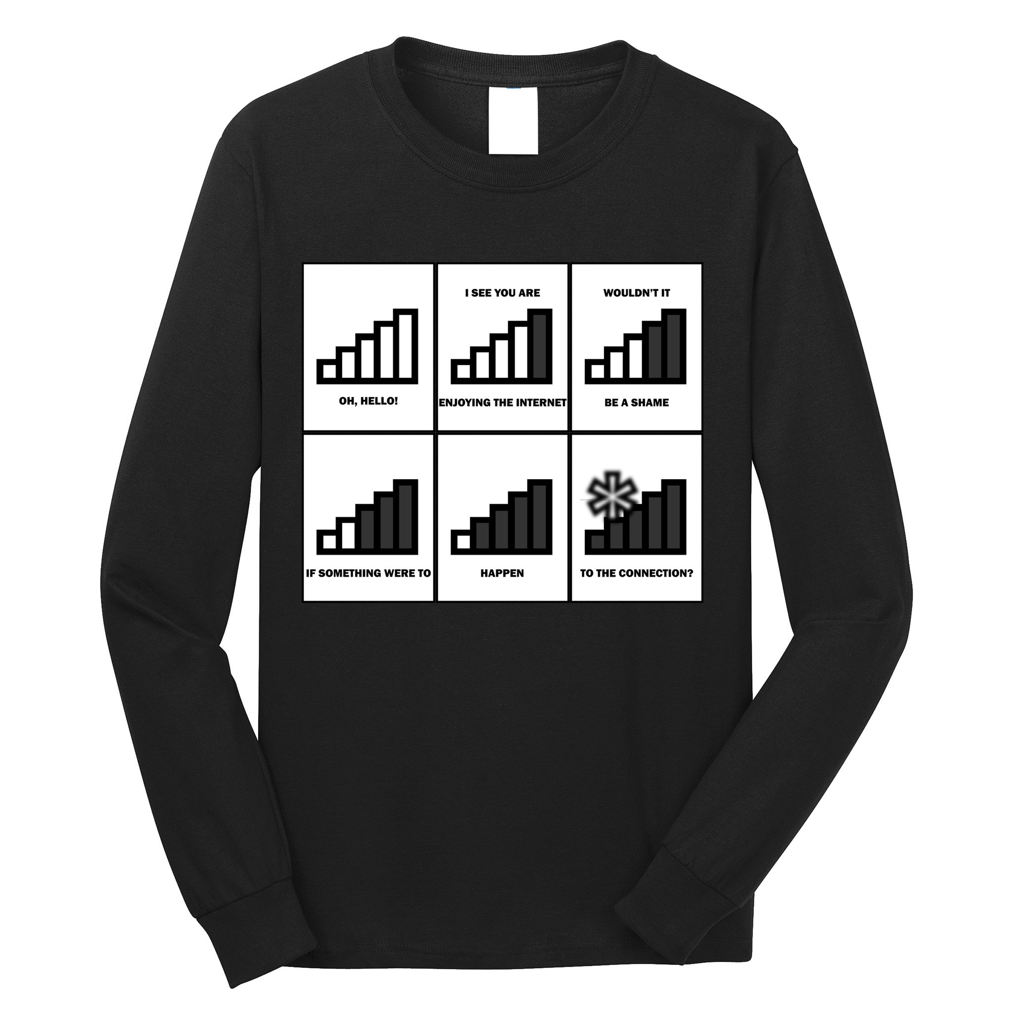 Funny WiFi Long Sleeve Shirt