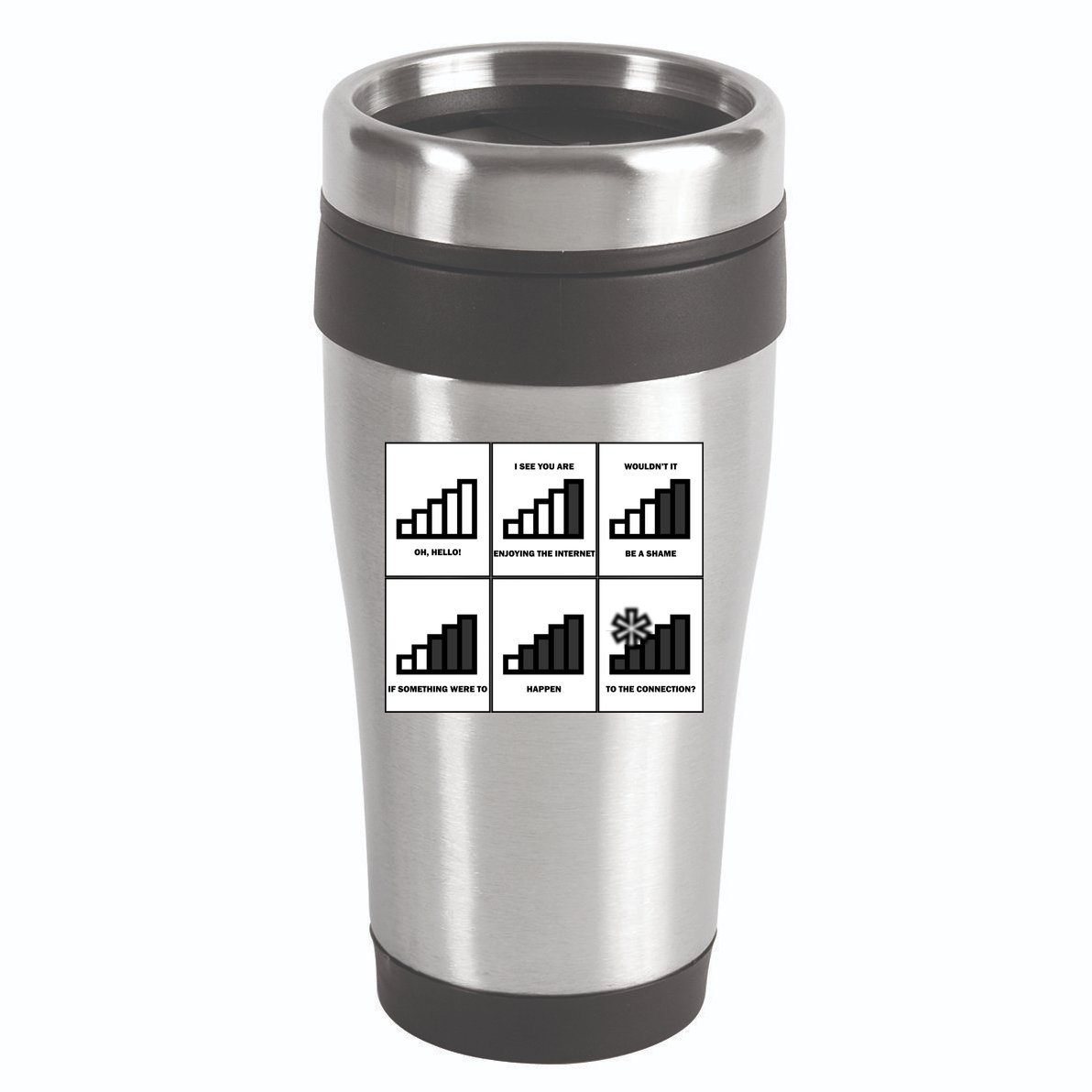 Funny WiFi 16oz Travel Tumbler