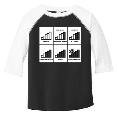 Funny WiFi Toddler Fine Jersey T-Shirt