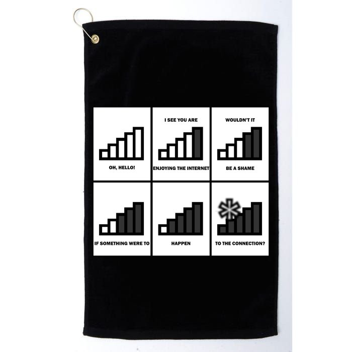 Funny WiFi Golf Towel