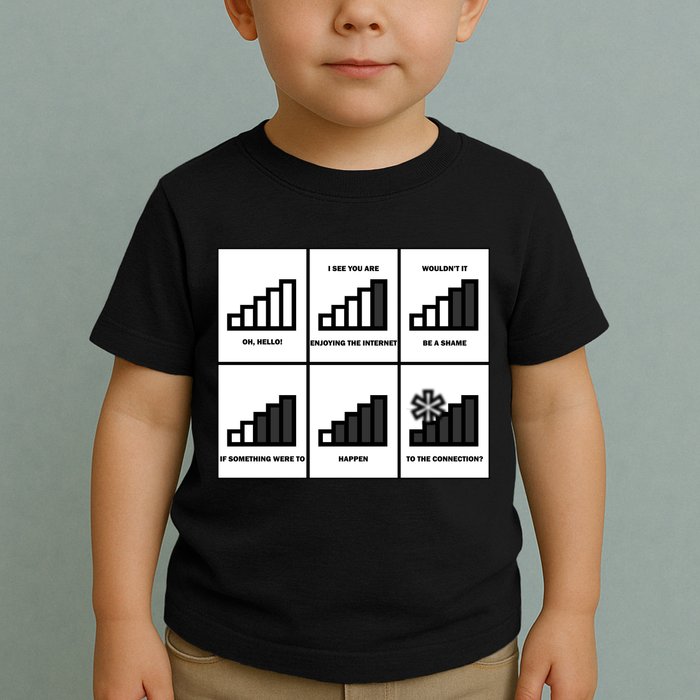 Funny WiFi Toddler T-Shirt