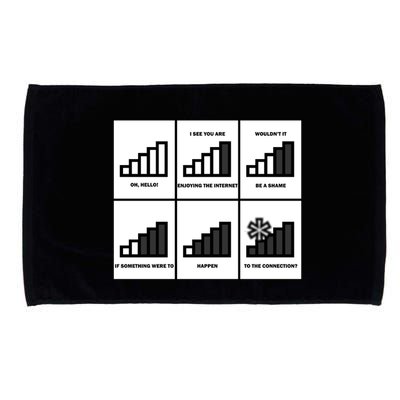 Funny WiFi Microfiber Hand Towel