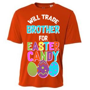 Funny Will Trade Brother For Easter Candy Cooling Performance Crew T-Shirt