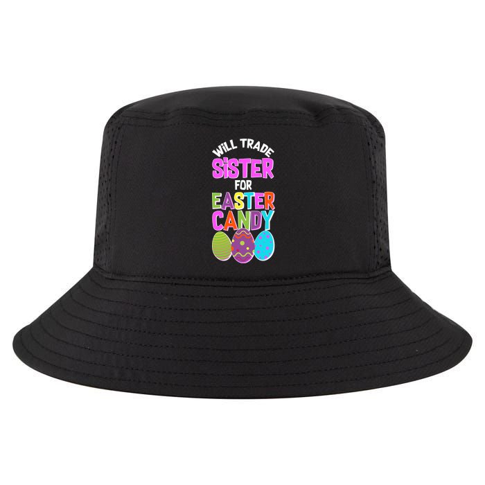 Funny Will Trade Sister For Easter Candy Cool Comfort Performance Bucket Hat