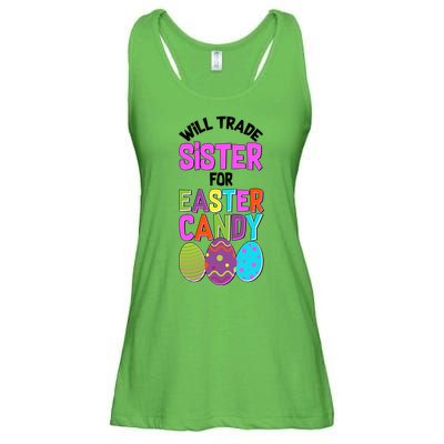 Funny Will Trade Sister For Easter Candy Ladies Essential Flowy Tank