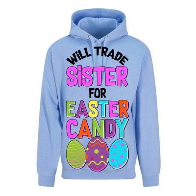 Funny Will Trade Sister For Easter Candy Unisex Surf Hoodie