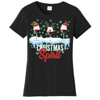 Funny Wine Christmas Spirit Women's T-Shirt