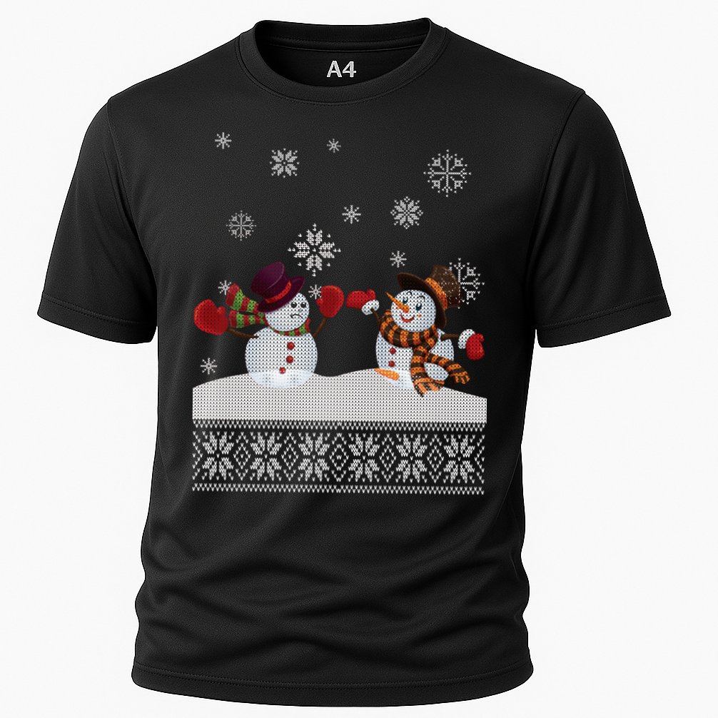 Funny Winter Snowman Ugly Christmas Performance Shirt