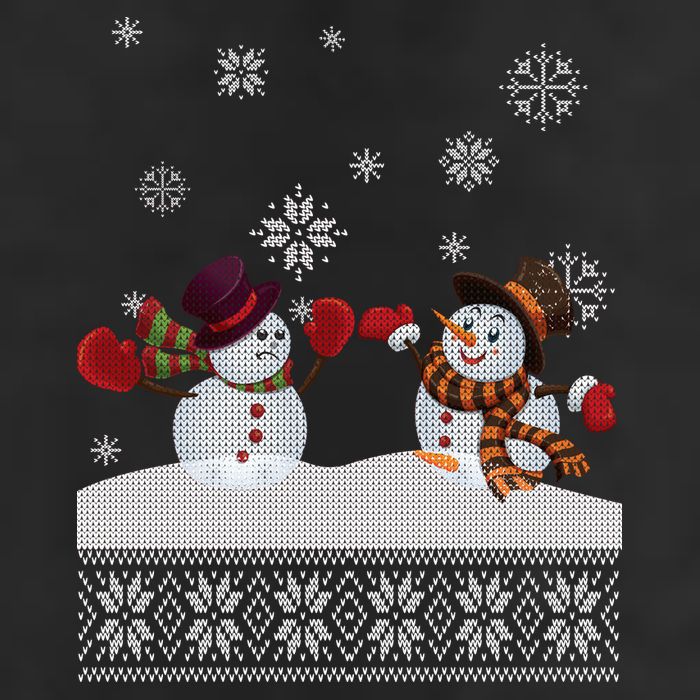 Funny Winter Snowman Ugly Christmas Adult Drive Performance Visor