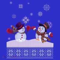 Funny Winter Snowman Ugly Christmas Long Sleeve Shirt