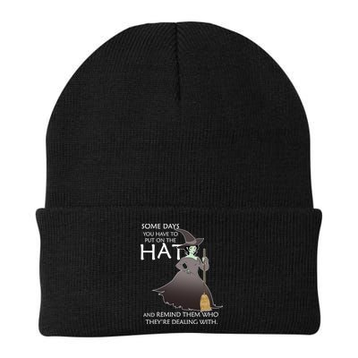 Funny Witch Some Day You Have To Put On The Hat Beanie