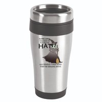 Funny Witch Some Day You Have To Put On The Hat 16oz Travel Tumbler