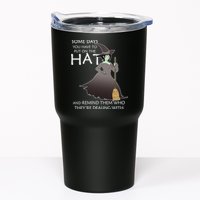 Funny Witch Some Day You Have To Put On The Hat Tumbler