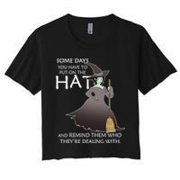 Funny Witch Some Day You Have To Put On The Hat Crop Top