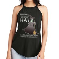 Funny Witch Some Day You Have To Put On The Hat Women's Perfect Tri Rocker Tank