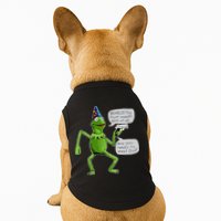 Funny Wizard Kermit Meme Doggie Tank