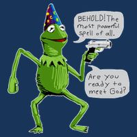 Funny Wizard Kermit Meme Infant Baby Jersey Bodysuit