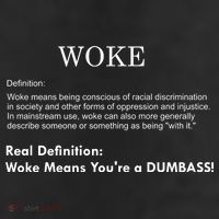 Funny Woke Real Definition 11oz C Handle Ceramic Mug