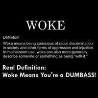 Funny Woke Real Definition 16 in Basic Backpack