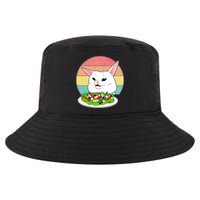 Funny Woman Yelling at Table Cat Meme Cool Comfort Performance Bucket Hat