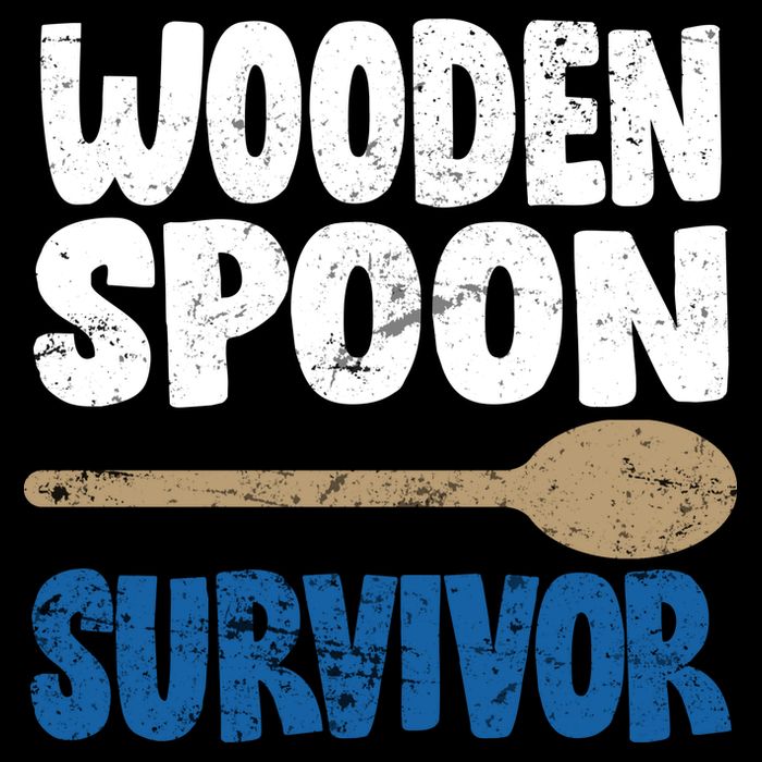 Funny Wooden Spoon Survivor Distressed Cooling Performance Crew T-Shirt