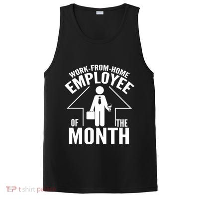Funny Work From Home Employee Of The Month PosiCharge Competitor Tank