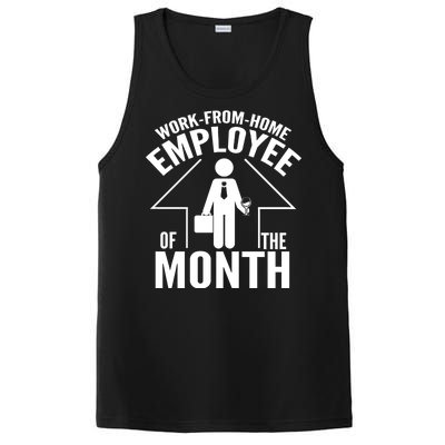 Funny Work From Home Employee Of The Month PosiCharge Competitor Tank