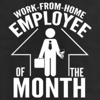 Funny Work From Home Employee Of The Month Trucker Hat