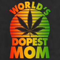 Funny World's Dopest Mom Trucker Hat
