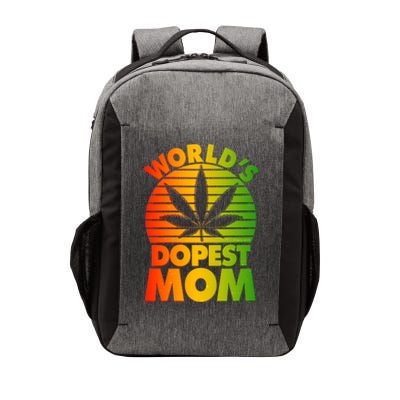 Funny World's Dopest Mom Vector Backpack