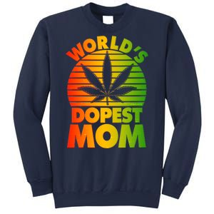 Funny World's Dopest Mom Sweatshirt