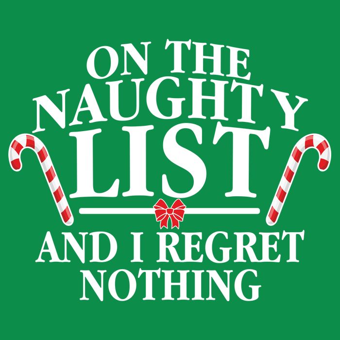 Funny X-Mas On the Naughty List I Regret Nothing Baby Bodysuit