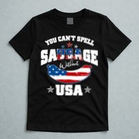 Funny You Can't Spell Sausage Without USA T-Shirt