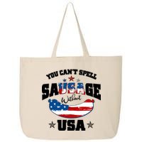 Funny You Can't Spell Sausage Without USA 25L Jumbo Tote