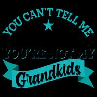 Funny You Can't Tell Me What to do You're Not My Grandkids 16oz Travel Tumbler