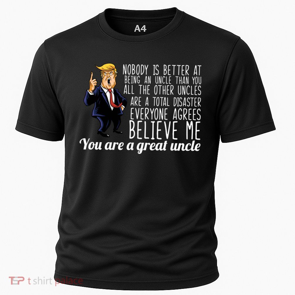 Funny Your A Great Uncle Donald Trump Cooling Performance Crew T-Shirt
