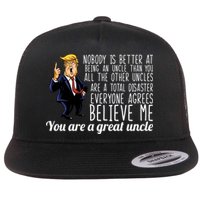 Funny Your A Great Uncle Donald Trump Flatbill Hat