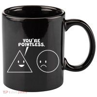 Funny You're Pointless 11oz C Handle Ceramic Mug